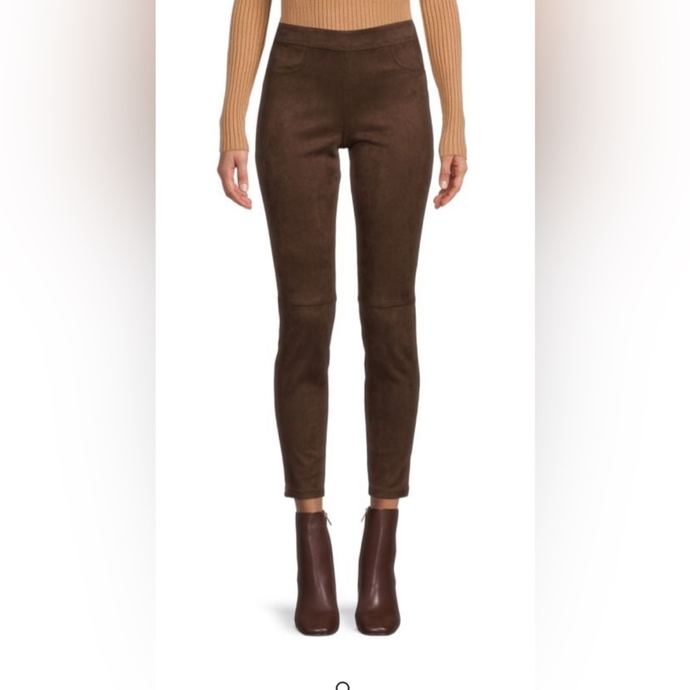 NWT! Max Studio Brown Suede leggings
